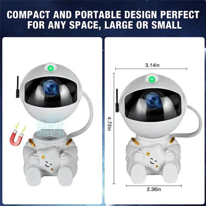 Galaxy Star Astronaut Projector LED Night Light Starry Sky Porjectors Lamp Decoration Bedroom Room Decorative For Children Gifts