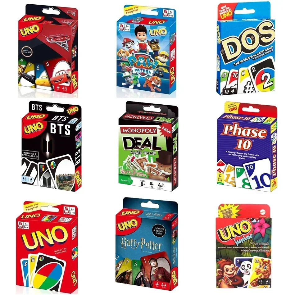 UNO Card Game Board Games Table Family Party Entertainment